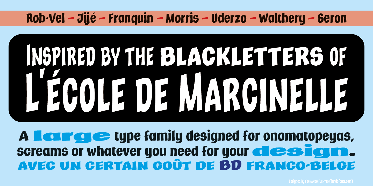 Пример шрифта Marcinelle Rough 17